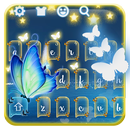 Neon butterfly keyboard theme APK