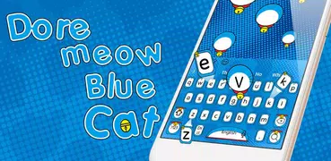 Dore Meow Blue  Cat keyboard