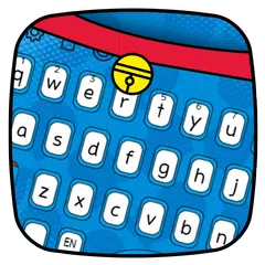 download Dore Meow Blue  Cat keyboard APK