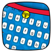 Dore Meow Blue  Cat keyboard APK
