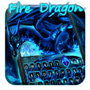 Blue Fire Dragon Keyboard APK