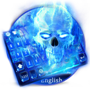 Blue flame skull APK