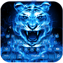 Blue Flame Tiger Keyboard APK