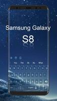 Clavier pour Galaxy S8 Affiche