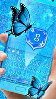 Blue Glitter Butterfly imagem de tela 1