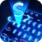 Blue Hologram Keyboard icon