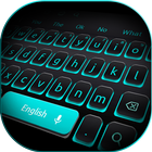 Blue Light Black Keyboard icon