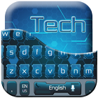 blue lightning keyboard technology 圖標
