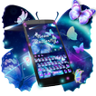 Neon Butterfly Keyboard