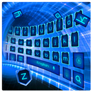 Espaço no túnel do tempo azul APK