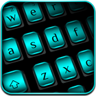 Business Black Blue Keyboard icône