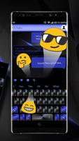 Keyboard Biru Hitam screenshot 2