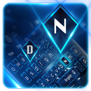 Blue Black Laser Keyboard APK