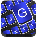 Siyah Mavi Klavye APK