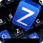 Black Blue Metal Keyboard icon