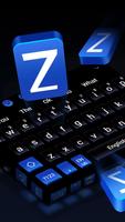 Black Blue Metal Keyboard screenshot 1