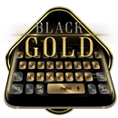Schwarzgold-Tastatur APK