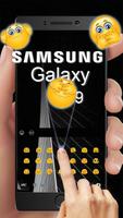 Clavier noir pour Galaxy S9 capture d'écran 1