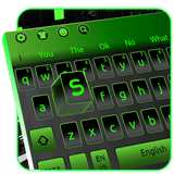 Black Green Tech keyboard icon