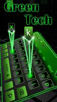 Black Green Tech keyboard 截图 1