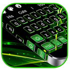 Black Green Keyboard Theme biểu tượng