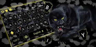 Black Panther Keyboard Theme