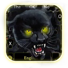 Black Panther Keyboard Theme APK Herunterladen