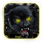 Motyw klawiatury Black Panther ikona
