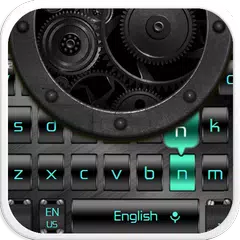 Descargar APK de Teclado de metal negro