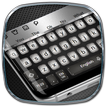 Black Silver Keyboard Theme