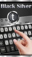 Black Silver Keyboard Theme poster