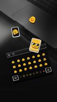 Black Yellow Keyboard syot layar 2