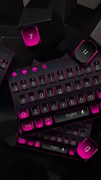 Screenshot 2 for Black Pink Keyboard