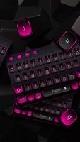 Black Pink Keyboard imagem de tela 1