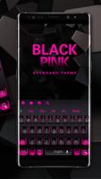 Black Pink Keyboard imagem de tela 2