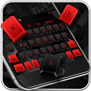 Siyah Kırmızı Klavye APK