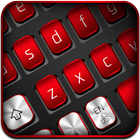 Red Stereo Metal keyboard Theme icon
