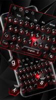 Black Red Crystal Keyboard poster