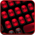 Black Red Keyboard