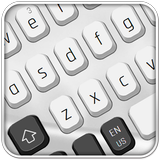 Black White Keyboard icon