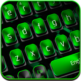 Black Green Technology Keyboard icon