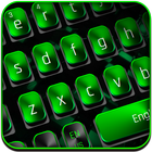 Black Green Technology Keyboard icône