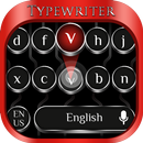 Cool Black Typewriter Keyboard APK