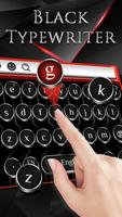 Cool Black Typewriter Keyboard Ekran Görüntüsü 1