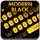 Black Yellow Keyboard APK