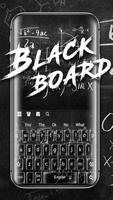 Blackboard Keyboard poster