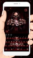 Hell Skull Gun Horror Theme poster