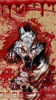 Blood Wolf Keyboard poster