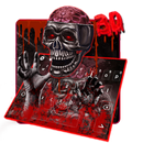 3D Blood Zombie Skull Keyboard APK