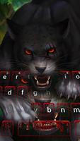 Bloody panther keyboard Poster